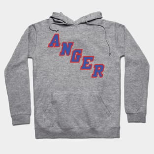 NY Anger White Hoodie